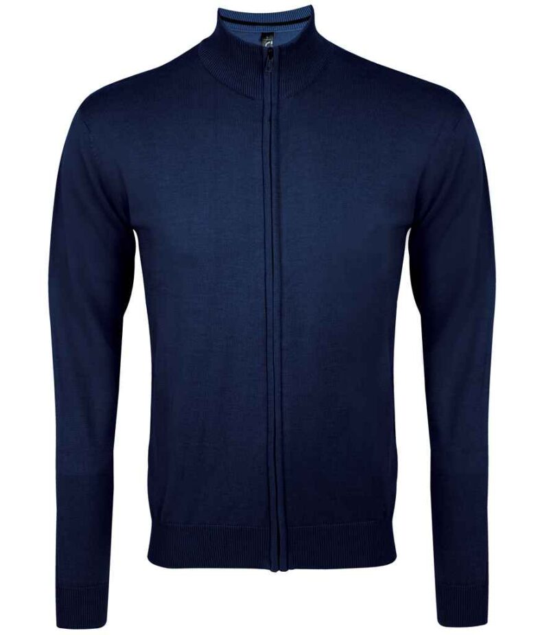 SOL'S Gordon Full Zip Cotton Acrylic Cardigan - Image 4