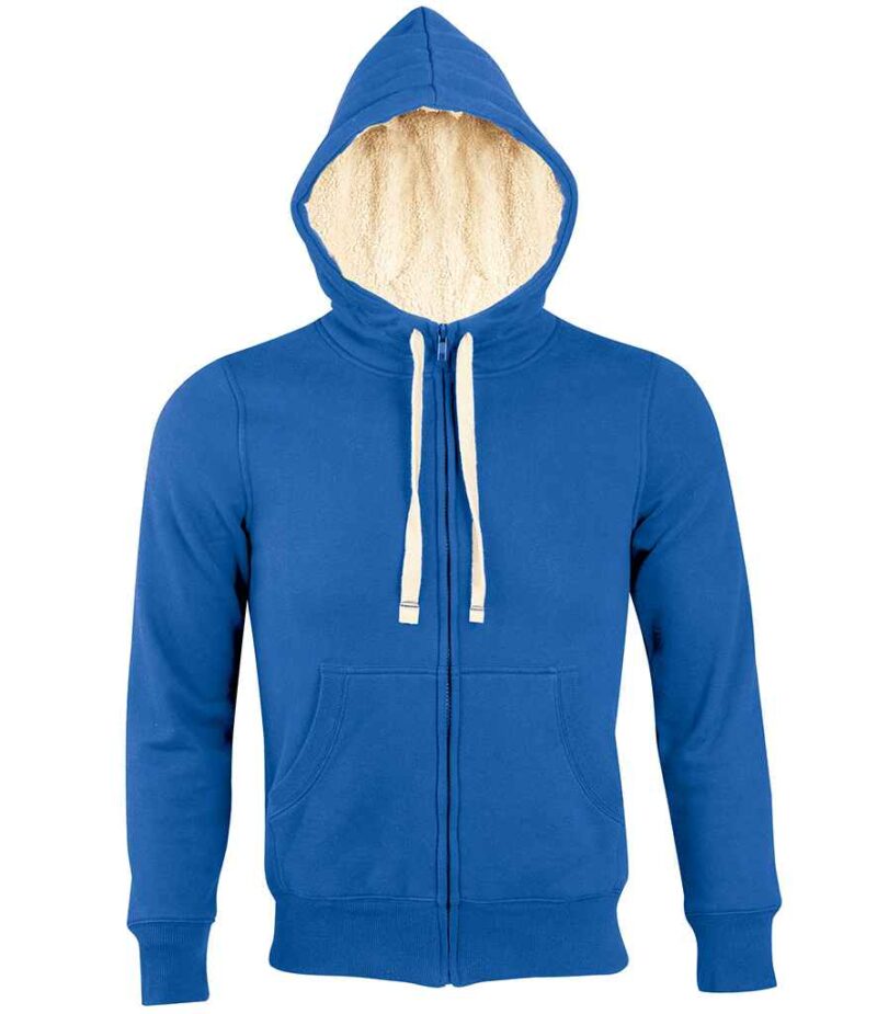 SOL'S Unisex Sherpa Hooded Jacket - Image 7