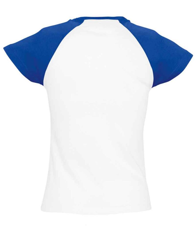 SOL'S Ladies Milky Contrast Baseball T-Shirt - Image 20