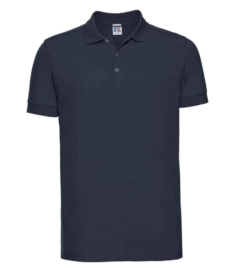 Russell Stretch Piqué Polo Shirt - Image 14