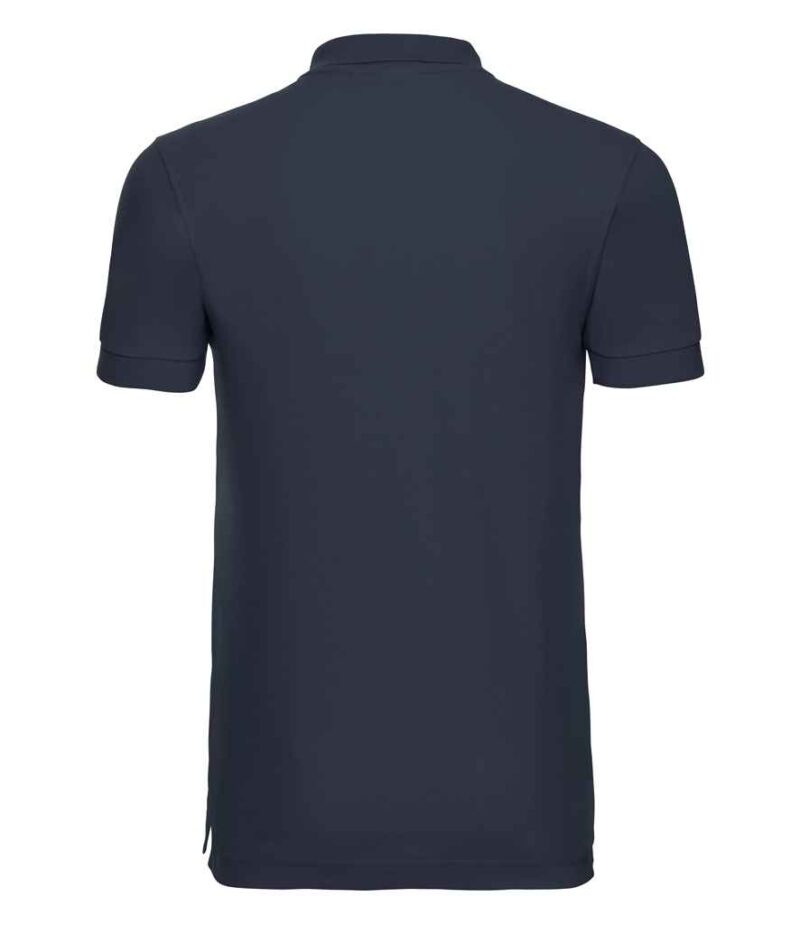 Russell Stretch Piqué Polo Shirt - Image 15