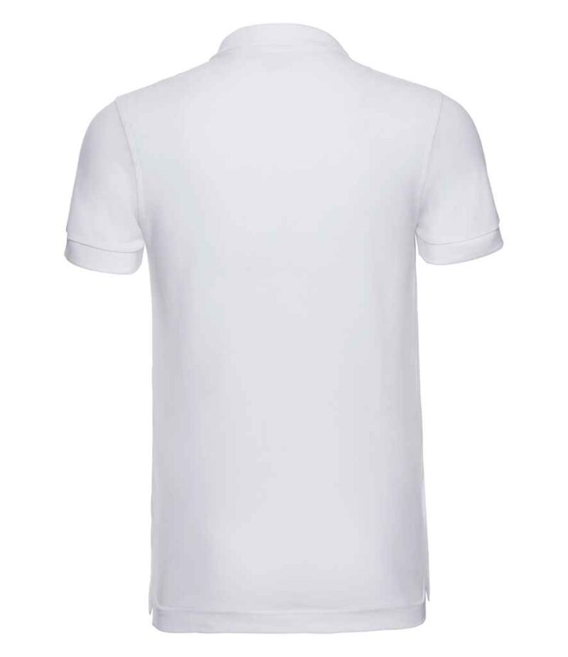 Russell Stretch Piqué Polo Shirt - Image 5