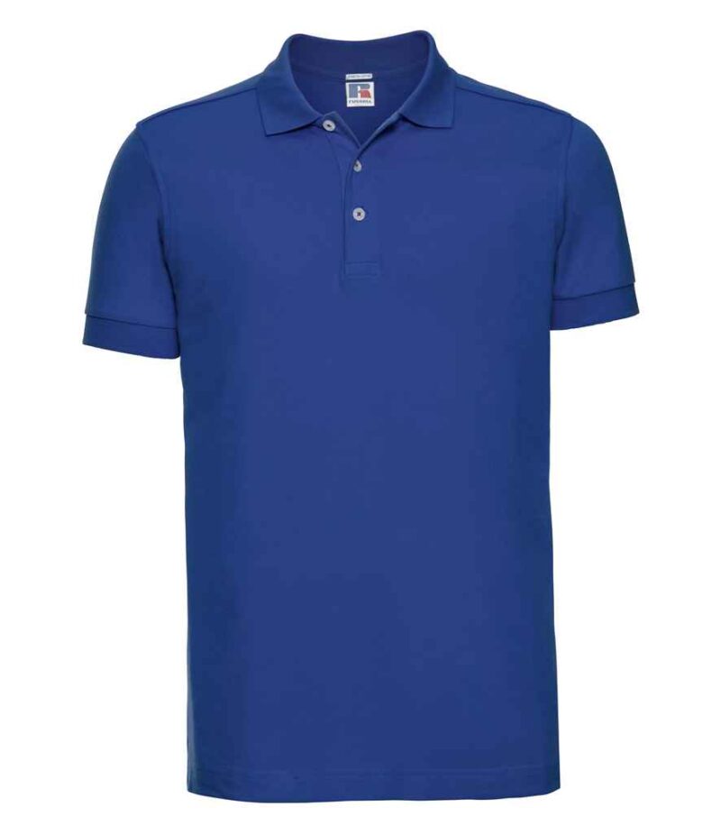 Russell Stretch Piqué Polo Shirt - Image 17