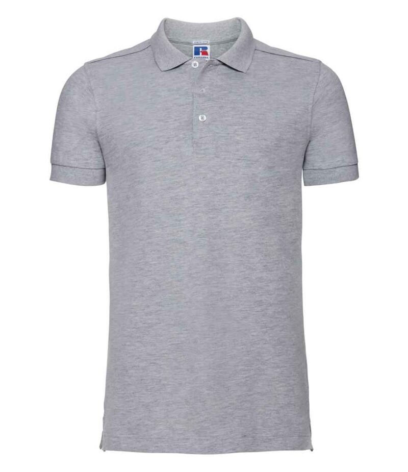 Russell Stretch Piqué Polo Shirt - Image 20