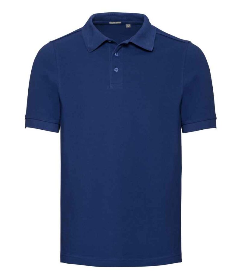 Russell Tailored Stretch Piqué Polo Shirt - Image 10