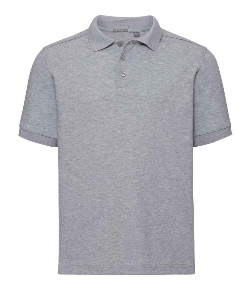 Russell Tailored Stretch Piqué Polo Shirt - Image 13