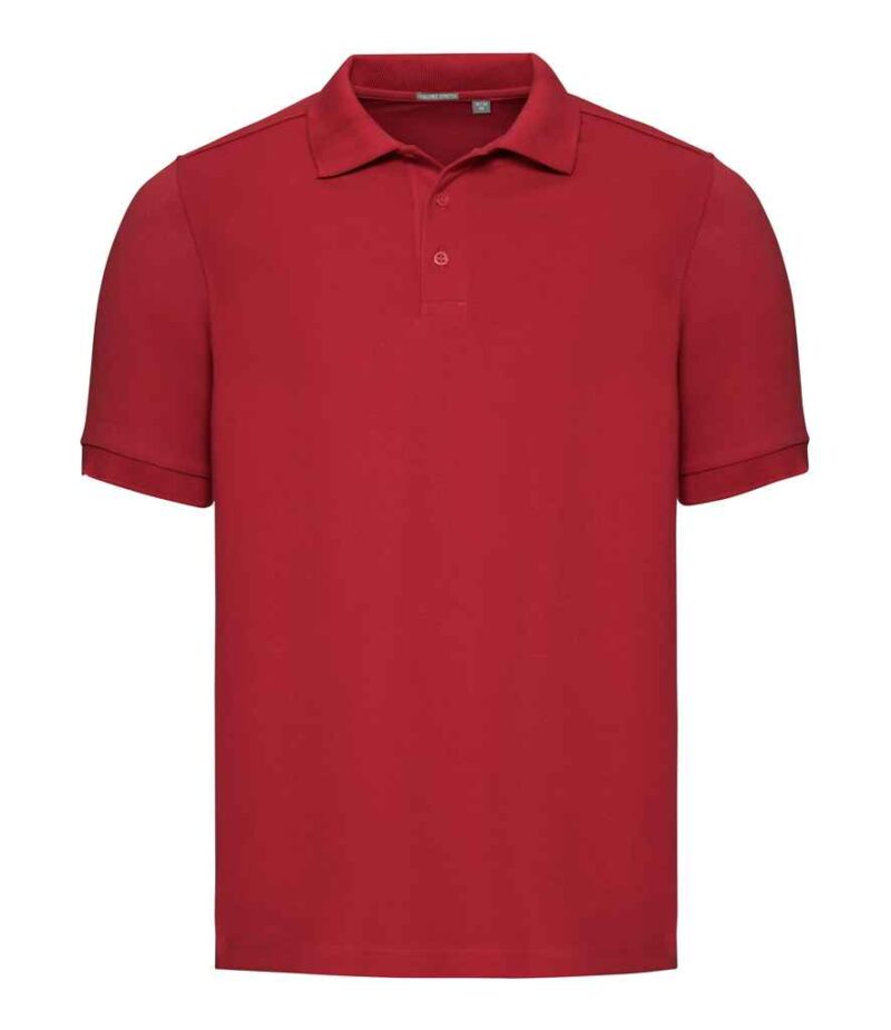 Russell Tailored Stretch Piqué Polo Shirt - Image 16