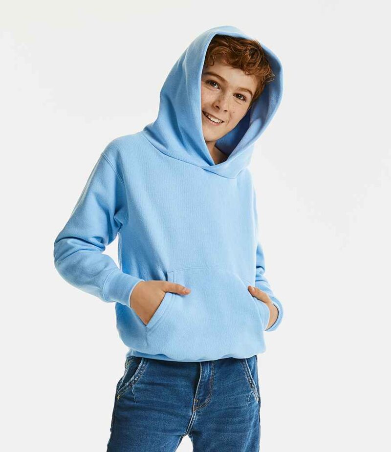 Russell Schoolgear Kids Hooded Sweatshirt - Image 5