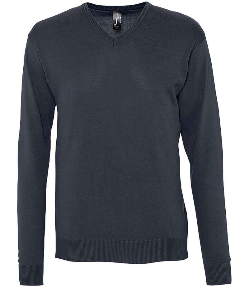 SOL'S Galaxy Cotton Acrylic V Neck Sweater - Image 4