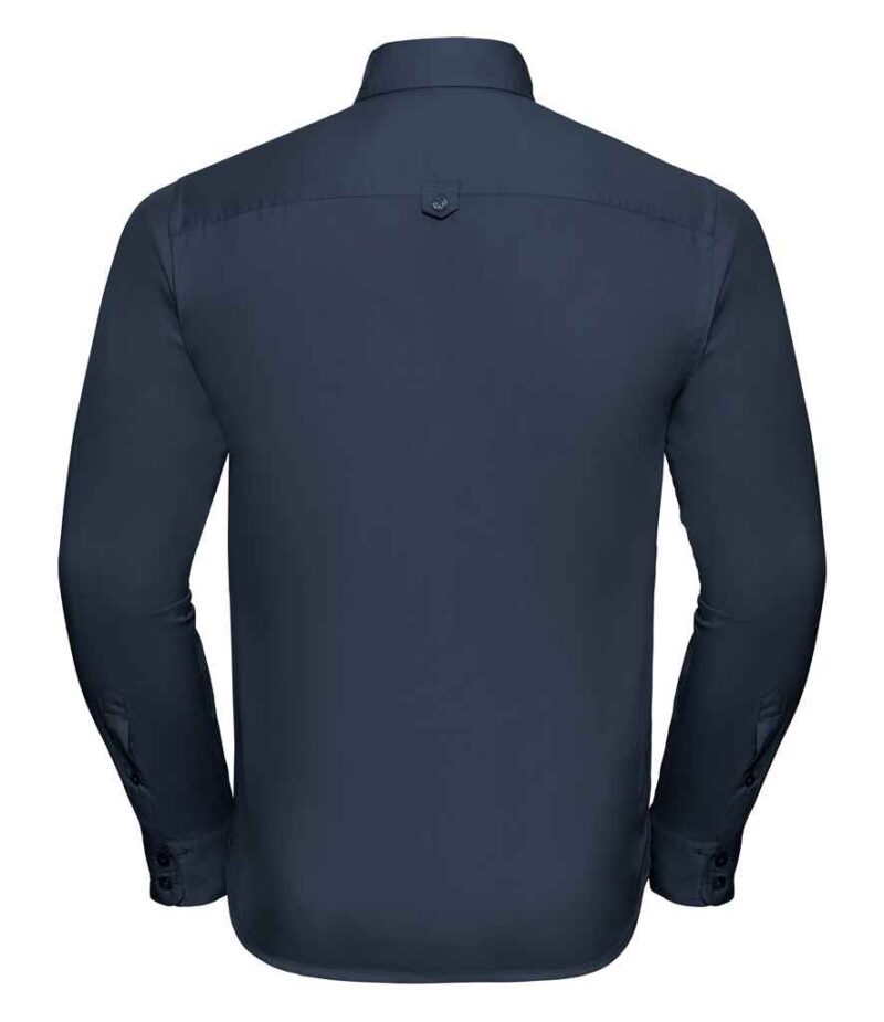 Russell Collection Long Sleeve Classic Twill Shirt - Image 11