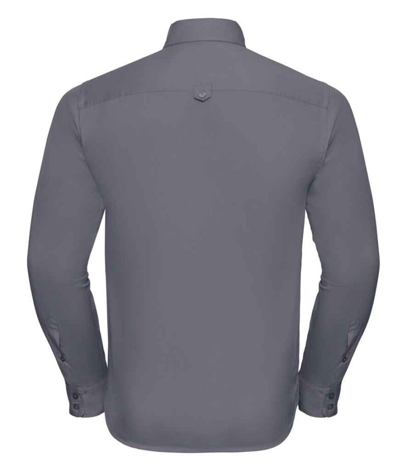 Russell Collection Long Sleeve Classic Twill Shirt - Image 14