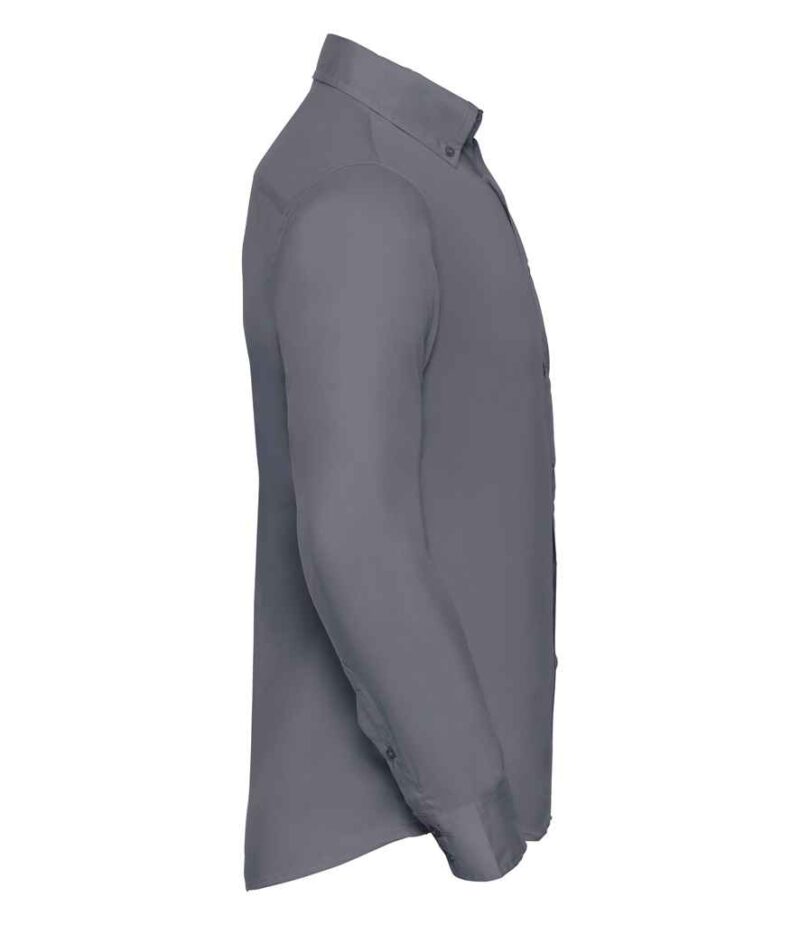 Russell Collection Long Sleeve Classic Twill Shirt - Image 15