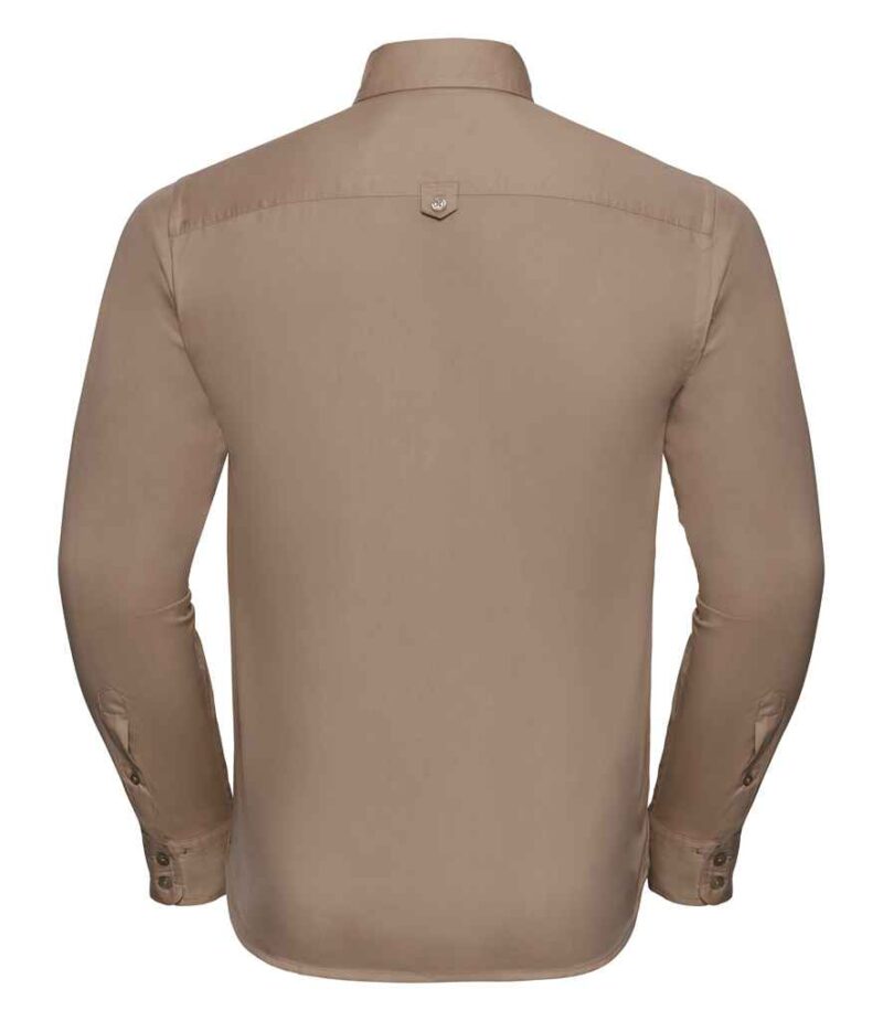 Russell Collection Long Sleeve Classic Twill Shirt - Image 17