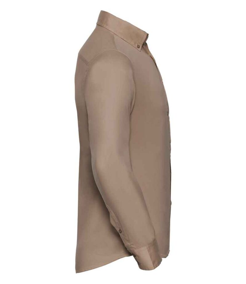 Russell Collection Long Sleeve Classic Twill Shirt - Image 18