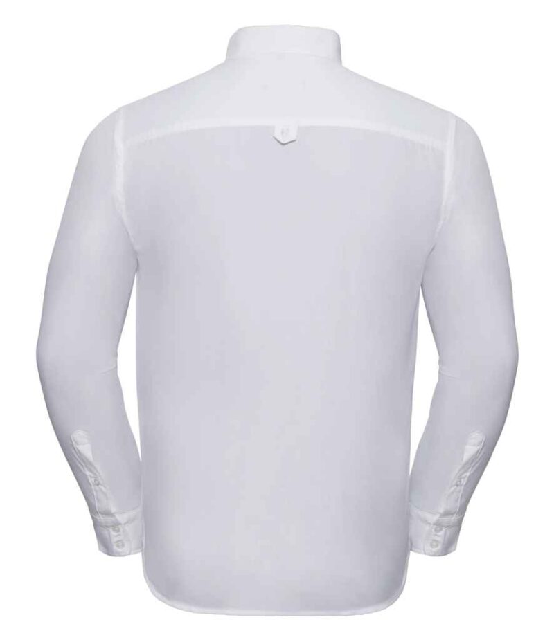 Russell Collection Long Sleeve Classic Twill Shirt - Image 5