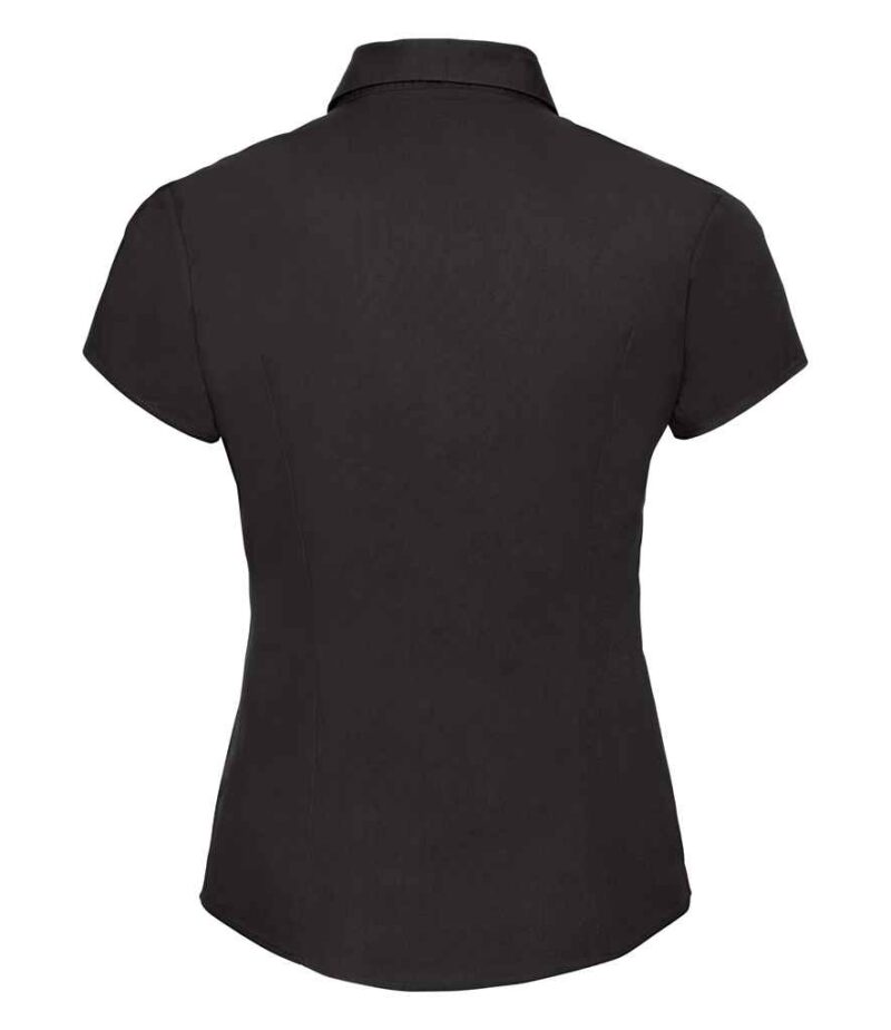 Russell Collection Ladies Short Sleeve Easy Care Fitted Shirt - Image 2