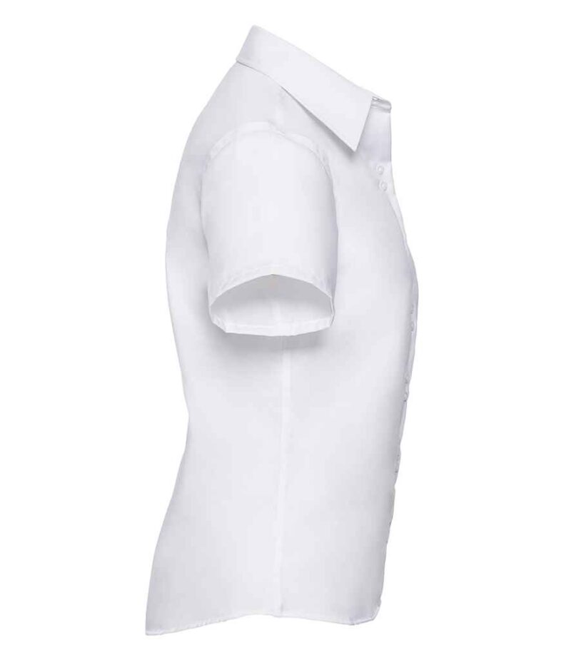 Russell Collection Ladies Short Sleeve Ultimate Non-Iron Shirt - Image 8