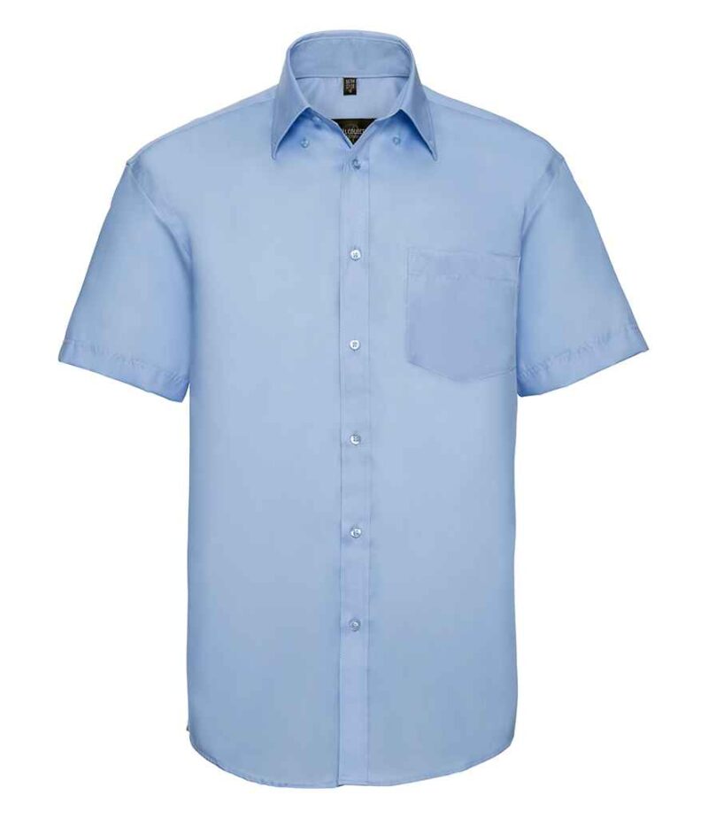 Russell Collection Short Sleeve Ultimate Non-Iron Shirt - Image 9