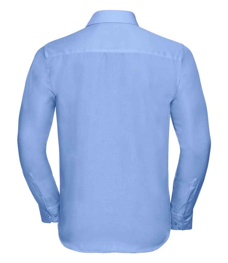 Russell Collection Long Sleeve Tailored Ultimate Non-Iron Shirt - Image 10