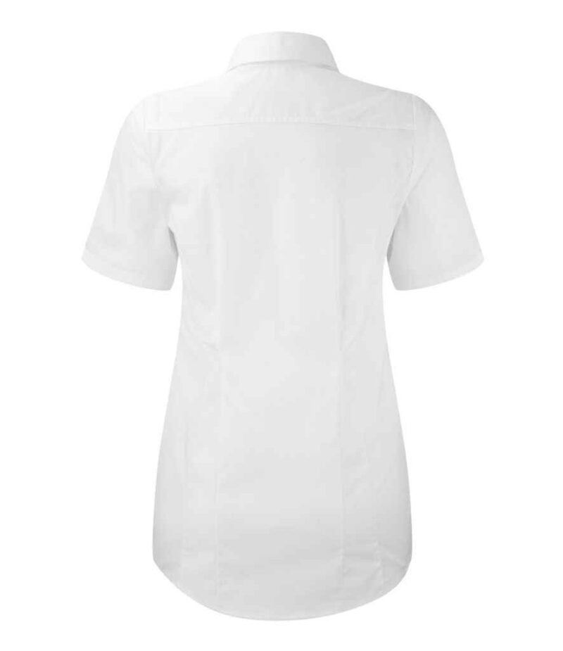 Russell Collection Ladies Short Sleeve Ultimate Stretch Shirt - Image 5