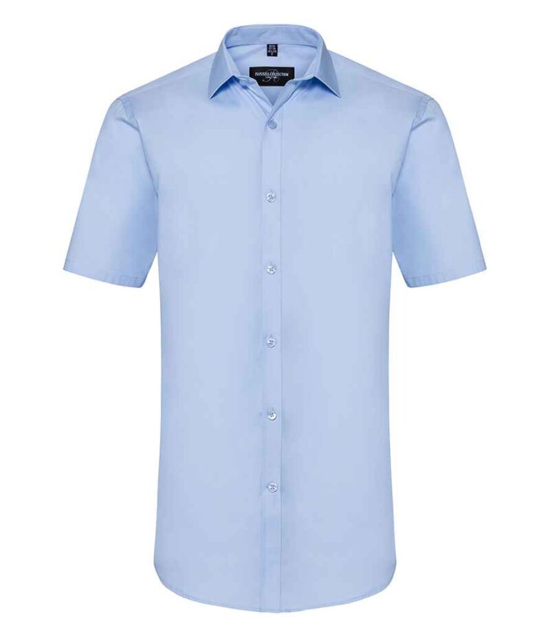 Russell Collection Ultimate Short Sleeve Stretch Shirt - Image 7