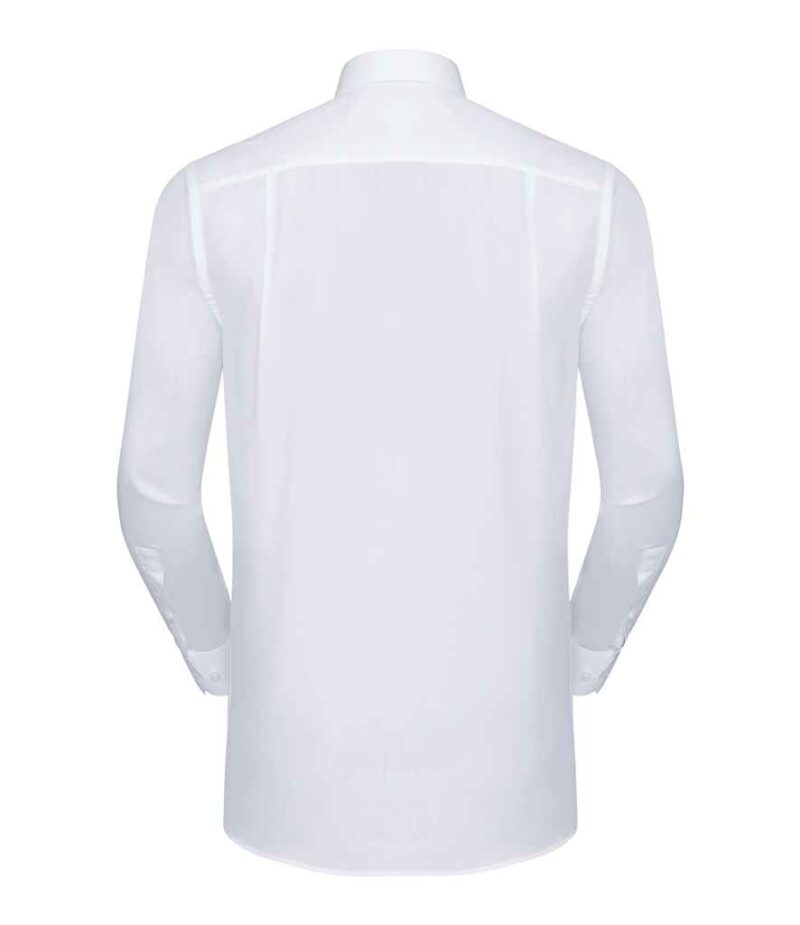 Russell Collection Long Sleeve Tailored Coolmax® Shirt - Image 3