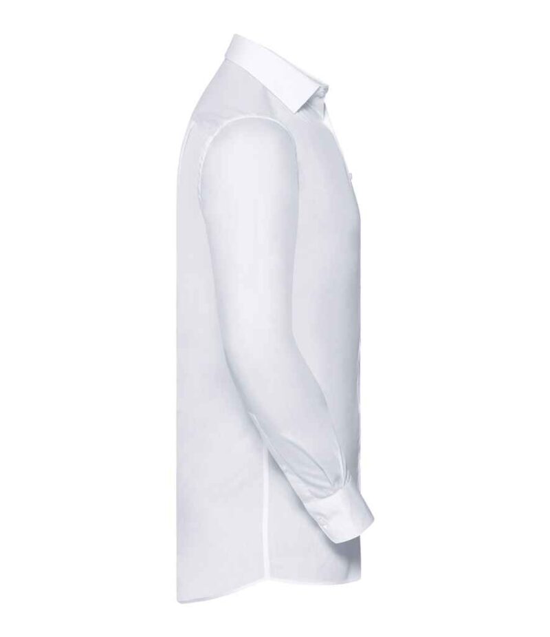 Russell Collection Long Sleeve Tailored Coolmax® Shirt - Image 4