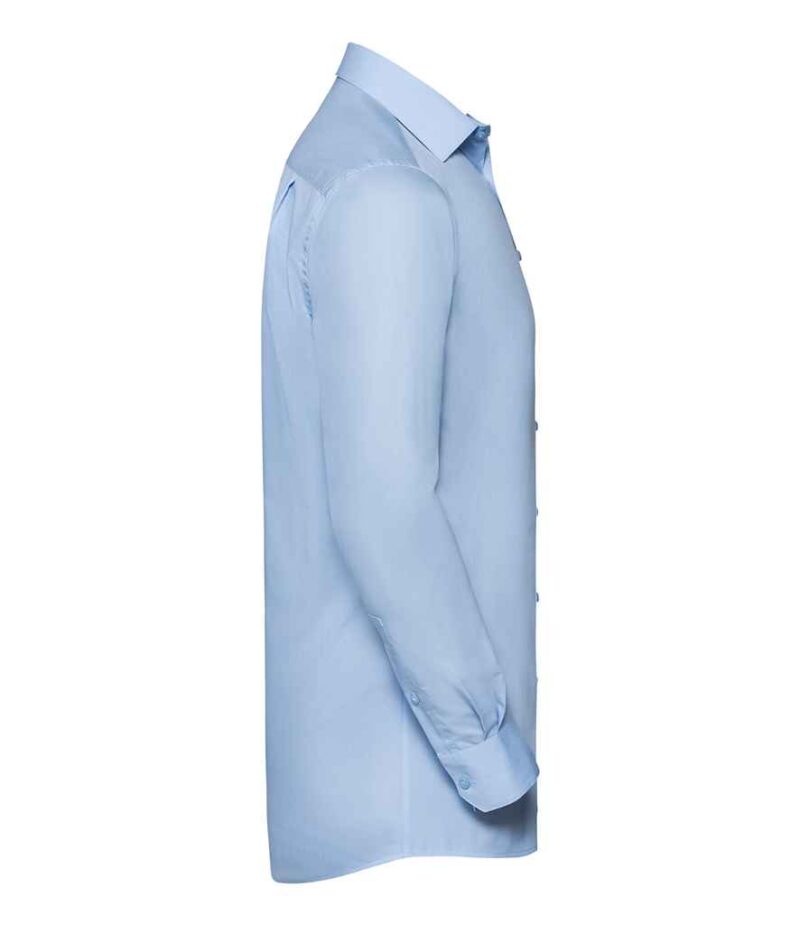 Russell Collection Long Sleeve Tailored Coolmax® Shirt - Image 7