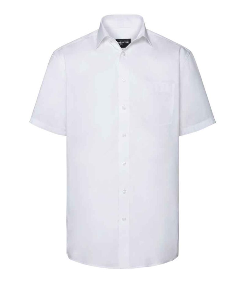 Russell Collection Short Sleeve Tailored Coolmax® Shirt - Image 3