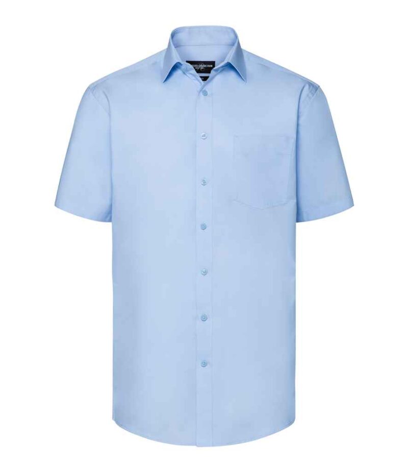 Russell Collection Short Sleeve Tailored Coolmax® Shirt - Image 6