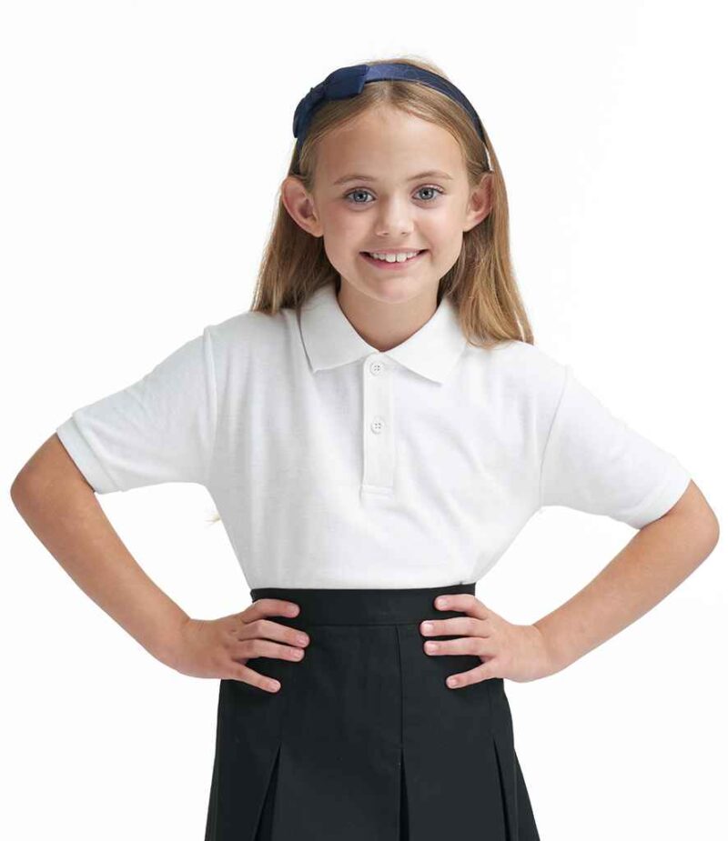 AWDis Academy Kids Piqué Polo Shirt - Image 2