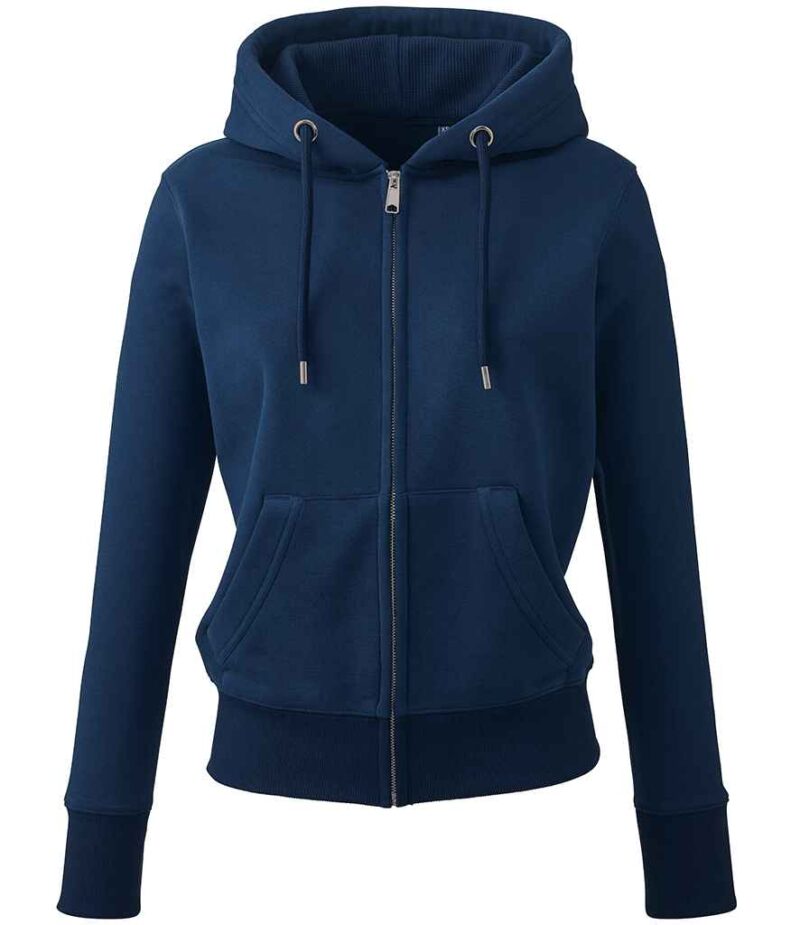 Anthem Ladies Organic Full Zip Hoodie - Image 5