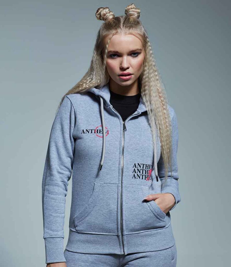 Anthem Ladies Organic Full Zip Hoodie - Image 7