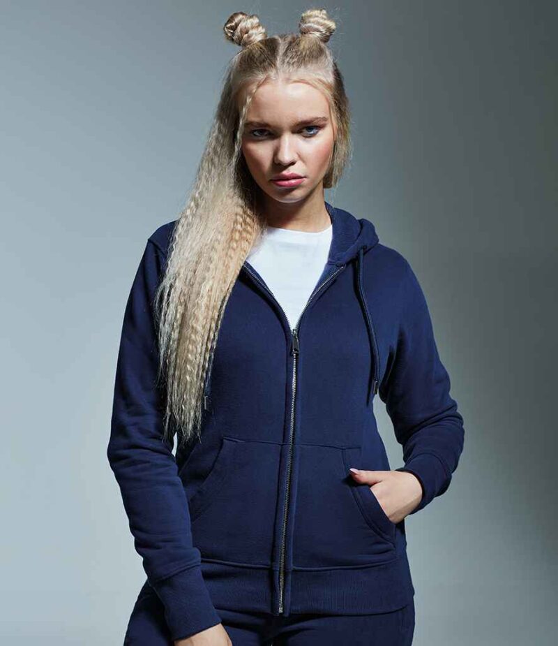 Anthem Ladies Organic Full Zip Hoodie - Image 3