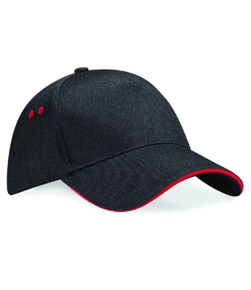 Beechfield Ultimate 5 Panel Cap with Sandwich Peak - Image 3