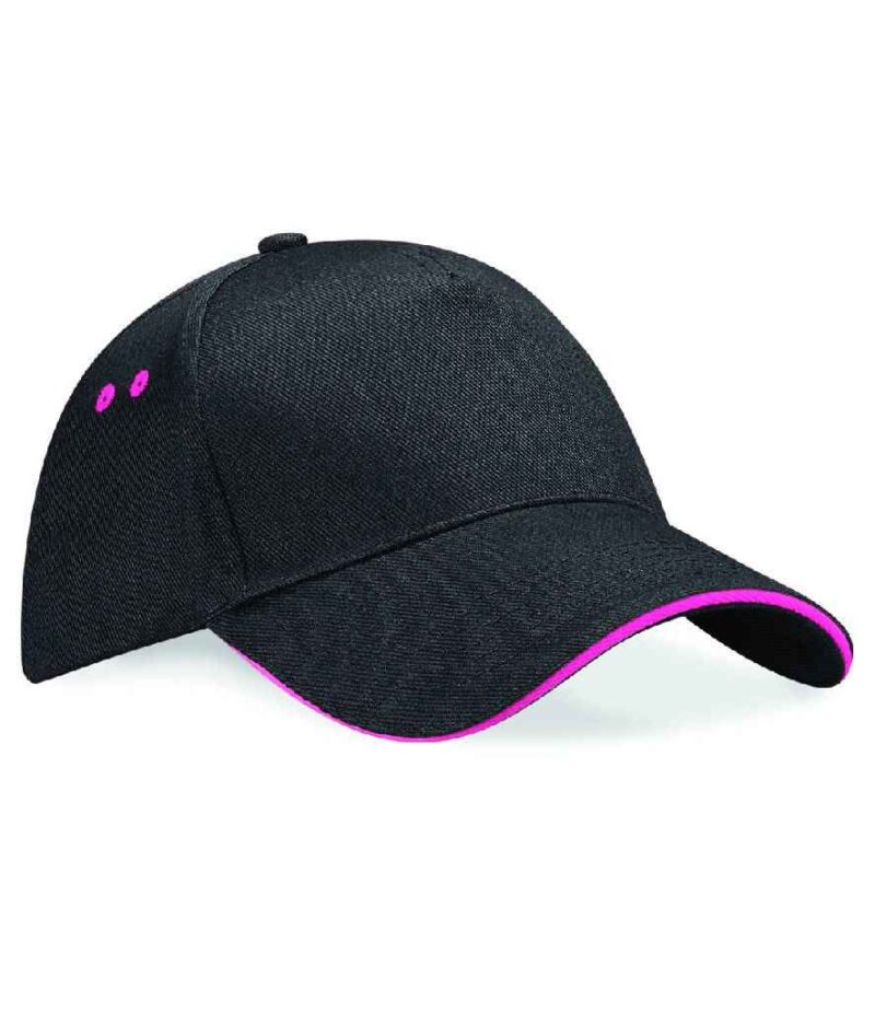 Beechfield Ultimate 5 Panel Cap with Sandwich Peak - Image 5