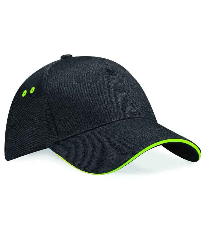 Beechfield Ultimate 5 Panel Cap with Sandwich Peak - Image 9