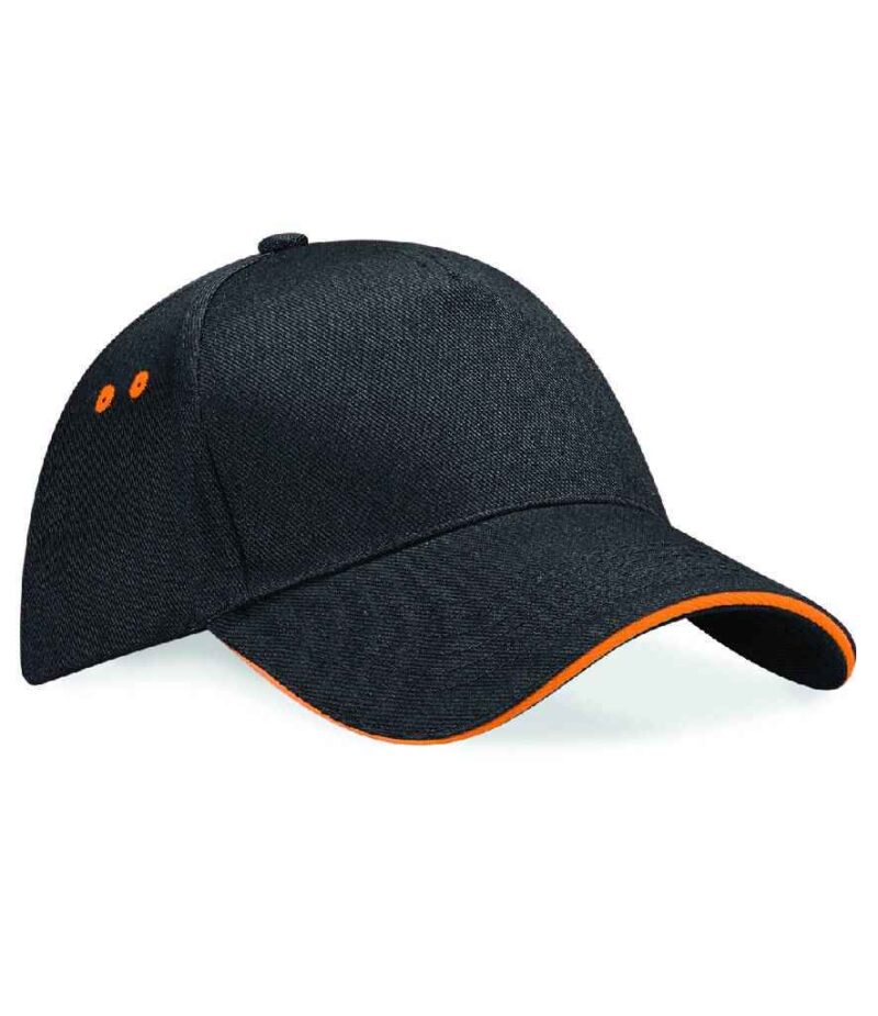 Beechfield Ultimate 5 Panel Cap with Sandwich Peak - Image 11