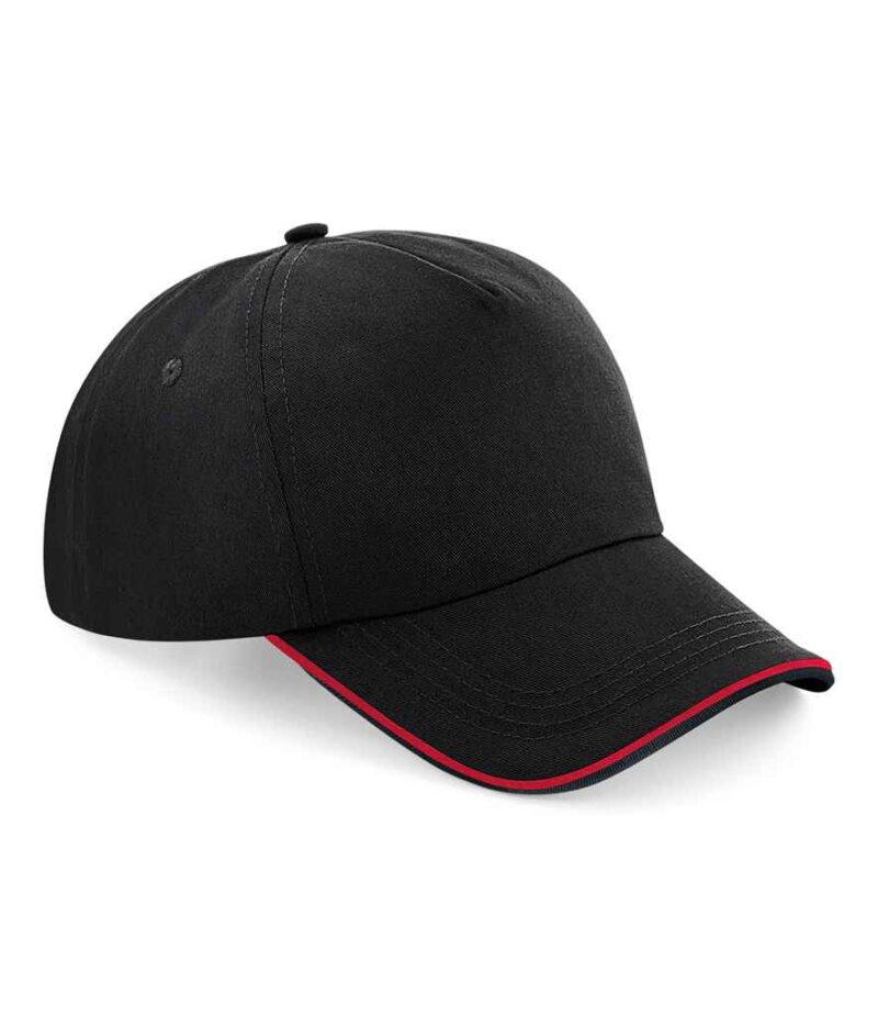 Beechfield Authentic Piped 5 Panel Cap - Image 3