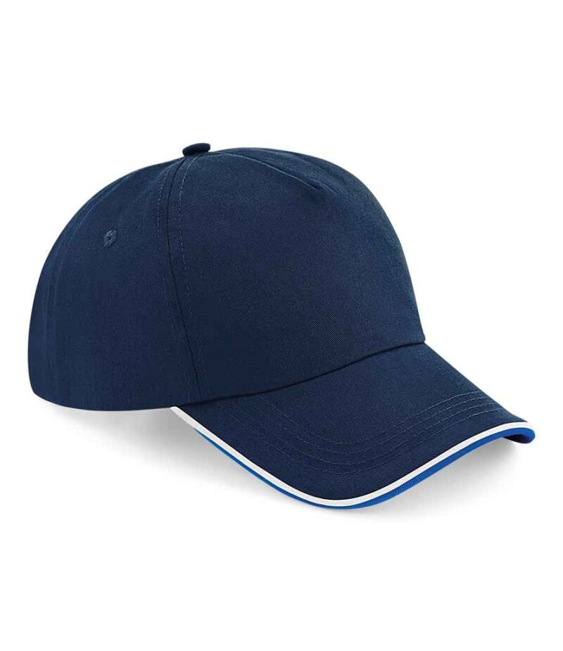 Beechfield Authentic Piped 5 Panel Cap - Image 16