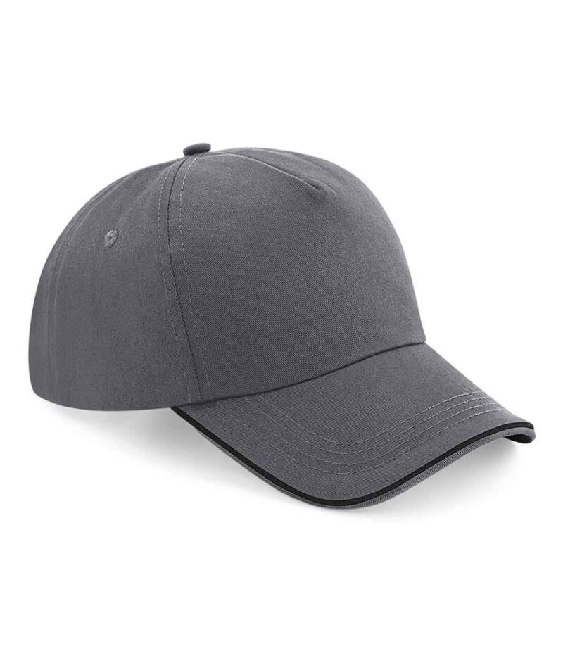 Beechfield Authentic Piped 5 Panel Cap - Image 20