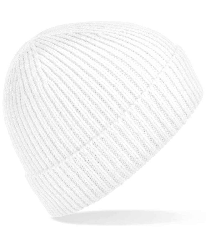 Beechfield Engineered Knit Ribbed Beanie - Image 2