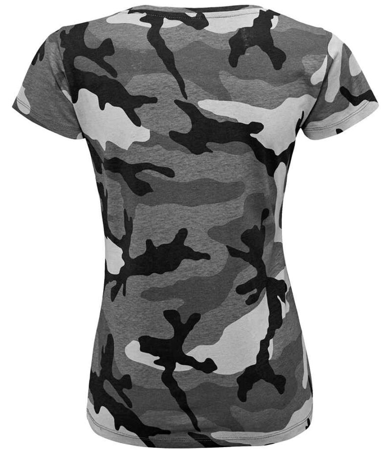 SOL'S Ladies Camo T-Shirt - Image 8