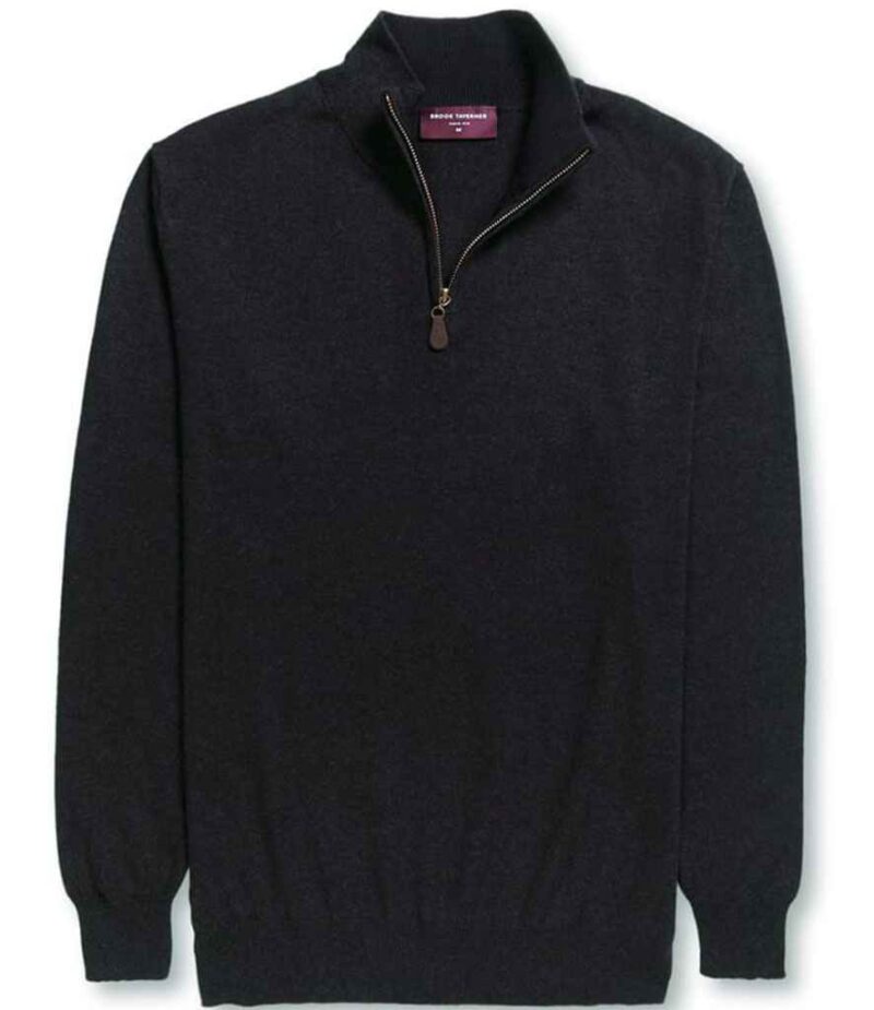 Brook Taverner Dallas Zip Neck Sweater - Image 2