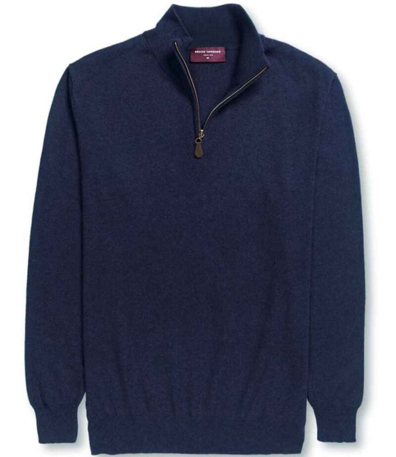 Brook Taverner Dallas Zip Neck Sweater - Image 4