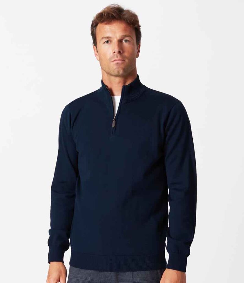 Brook Taverner Dallas Zip Neck Sweater - Image 3