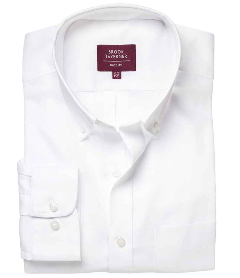 Brook Taverner Whistler Long Sleeve Oxford Shirt - Image 2