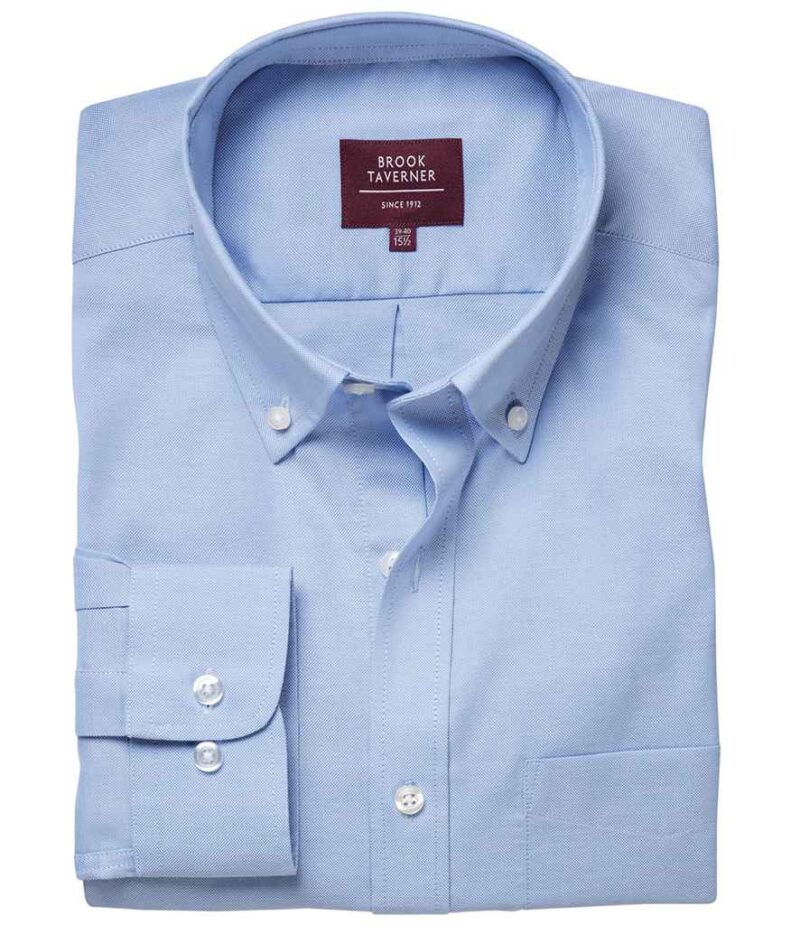 Brook Taverner Whistler Long Sleeve Oxford Shirt - Image 5