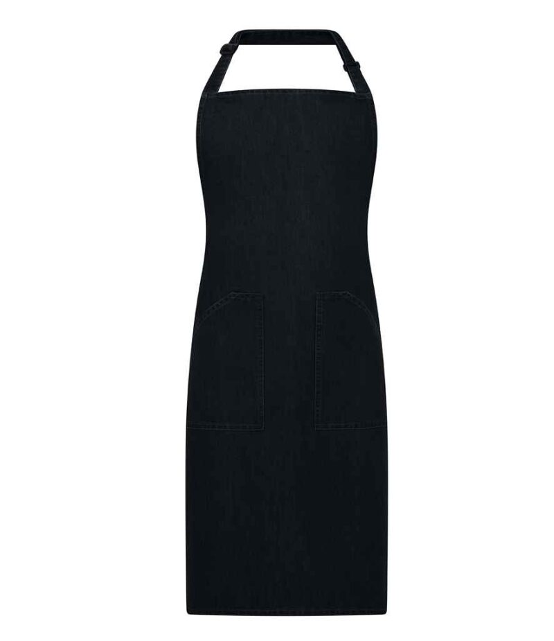 Brand Lab Denim Adjustable Bib Pocket Apron - Image 2