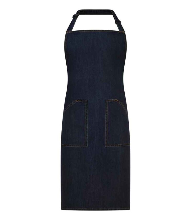 Brand Lab Denim Adjustable Bib Pocket Apron - Image 12